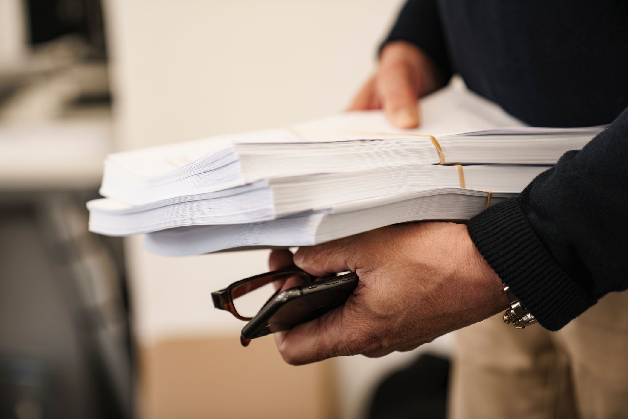Paperwork for Equivo's process serving