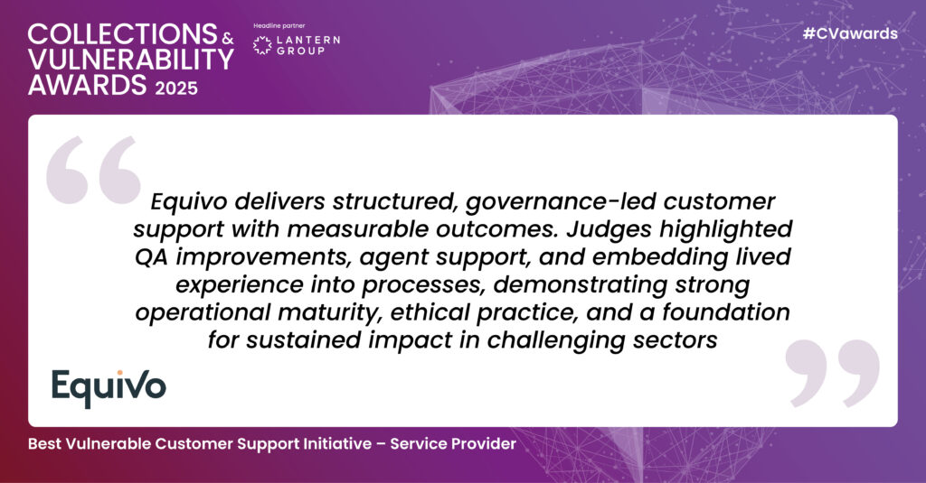 Equivo CVA Award Judges Words