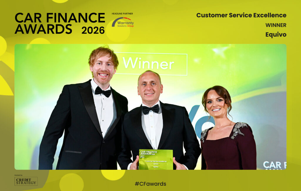 Equivo Wins Customer Service Excellence at the Car Finance Awards 2025